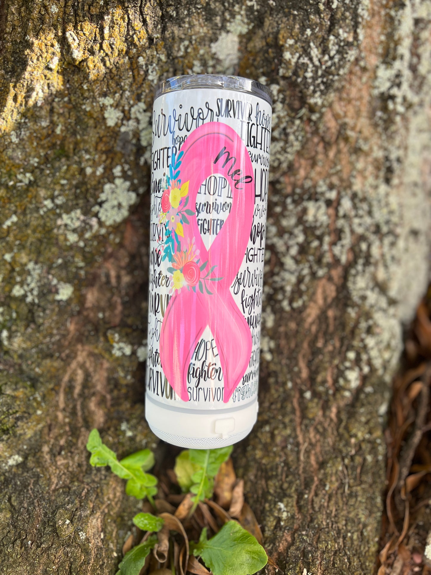 Breast Cancer Survivor Tumbler/Personalize it!