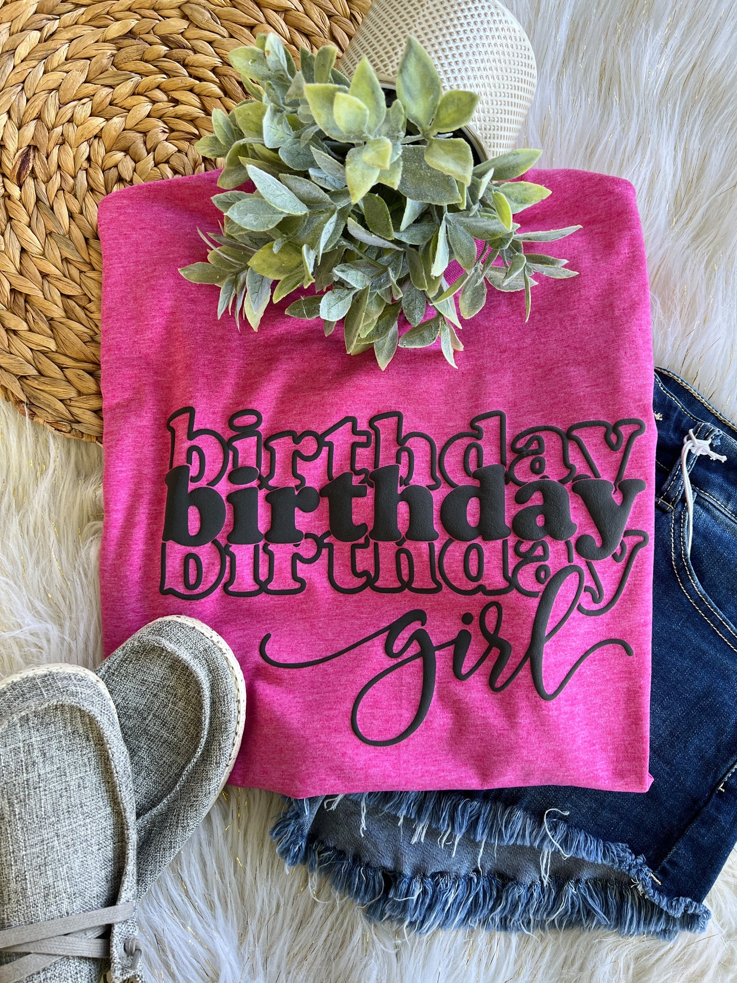 Puff Birthday Girl T-shirt
