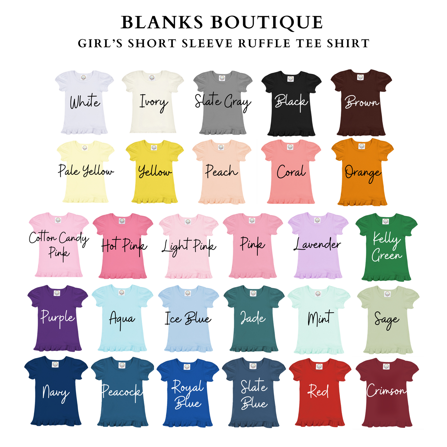BOW FLAG PATRIOTIC GIRL EMBROIDERED T-SHIRT