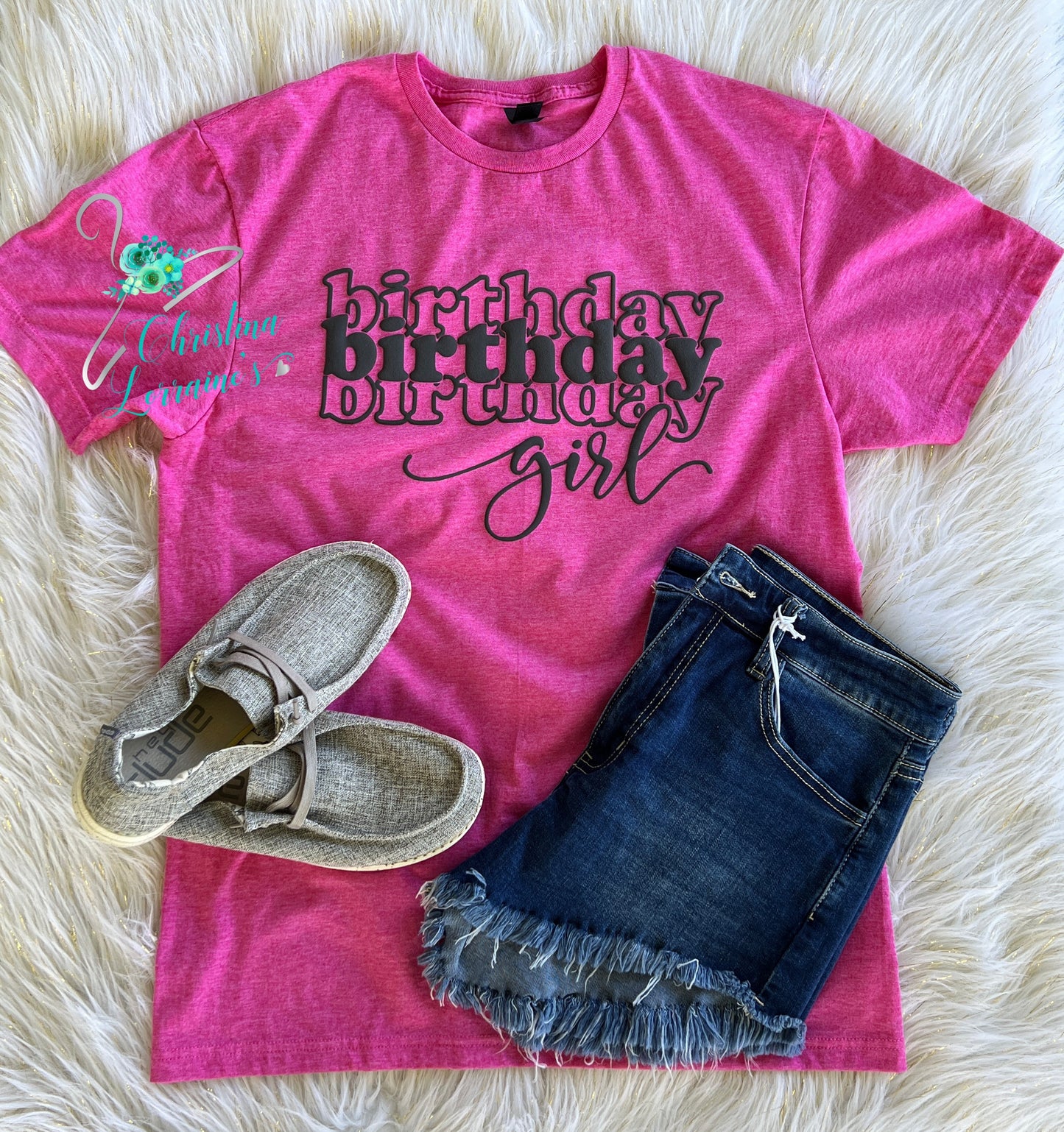 Puff Birthday Girl T-shirt