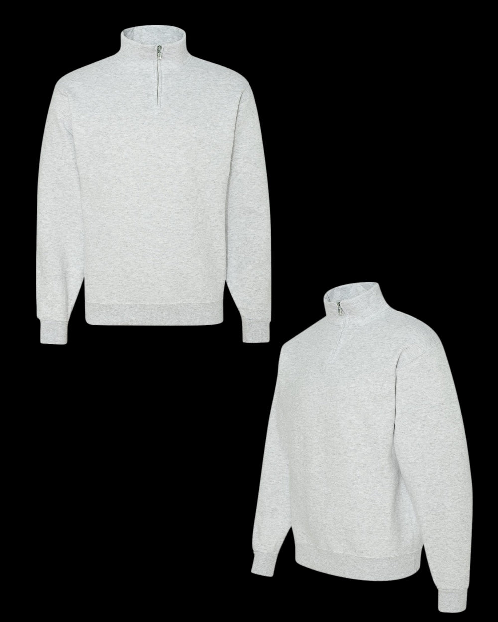 Together We Fight Pink Ribbon Embroidery Design, Cancer Embroidery Trendy Embroidery Quarter Zip Fleece Pullover