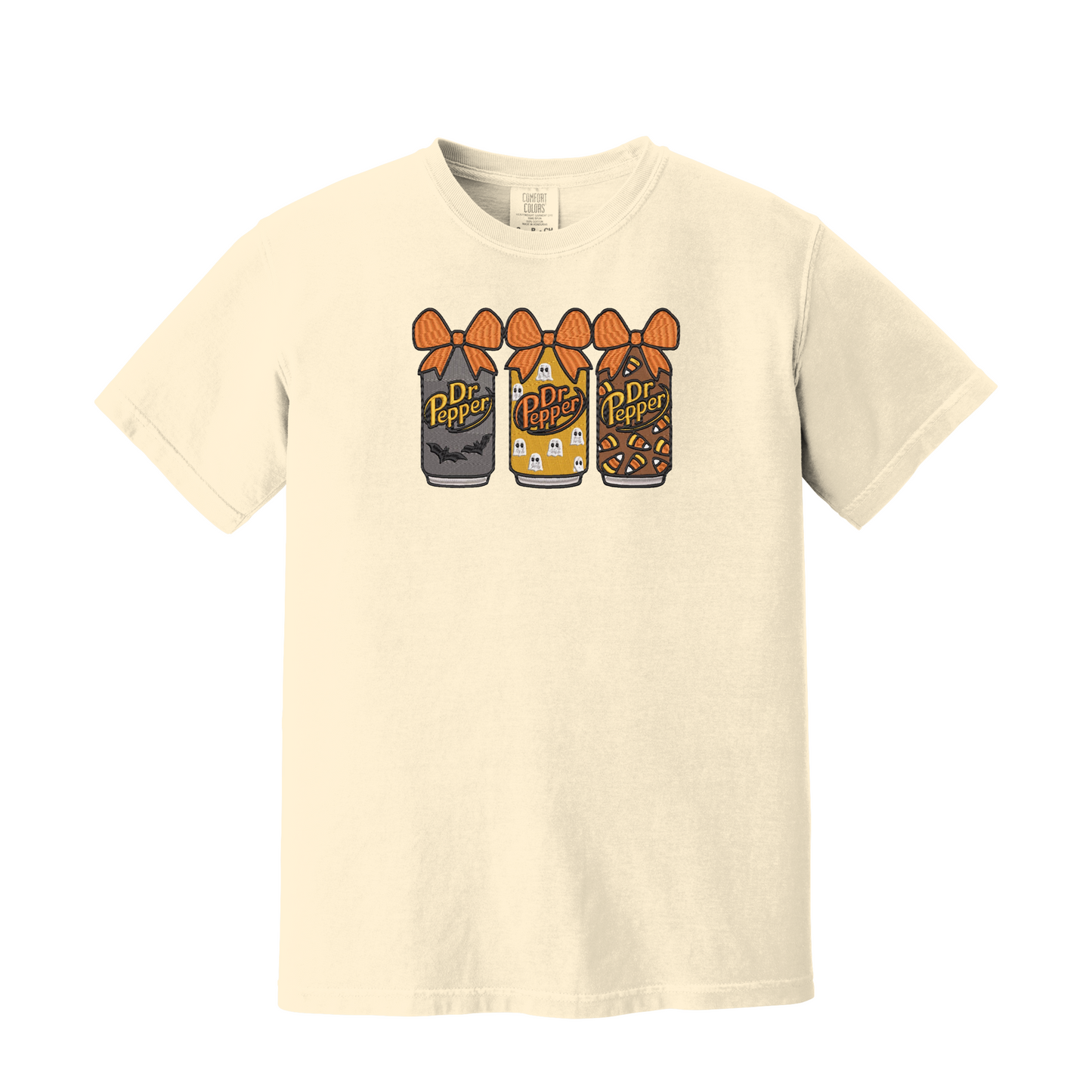 Halloween Soda Embroidery T-Shirt