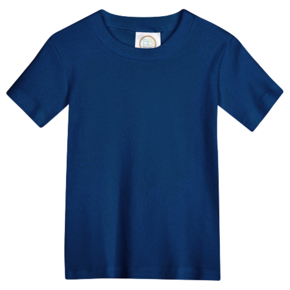 FISHING FLAG PATRIOTIC BOY EMBROIDERED T-SHIRT