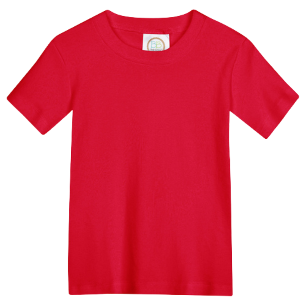 FISHING FLAG PATRIOTIC BOY EMBROIDERED T-SHIRT