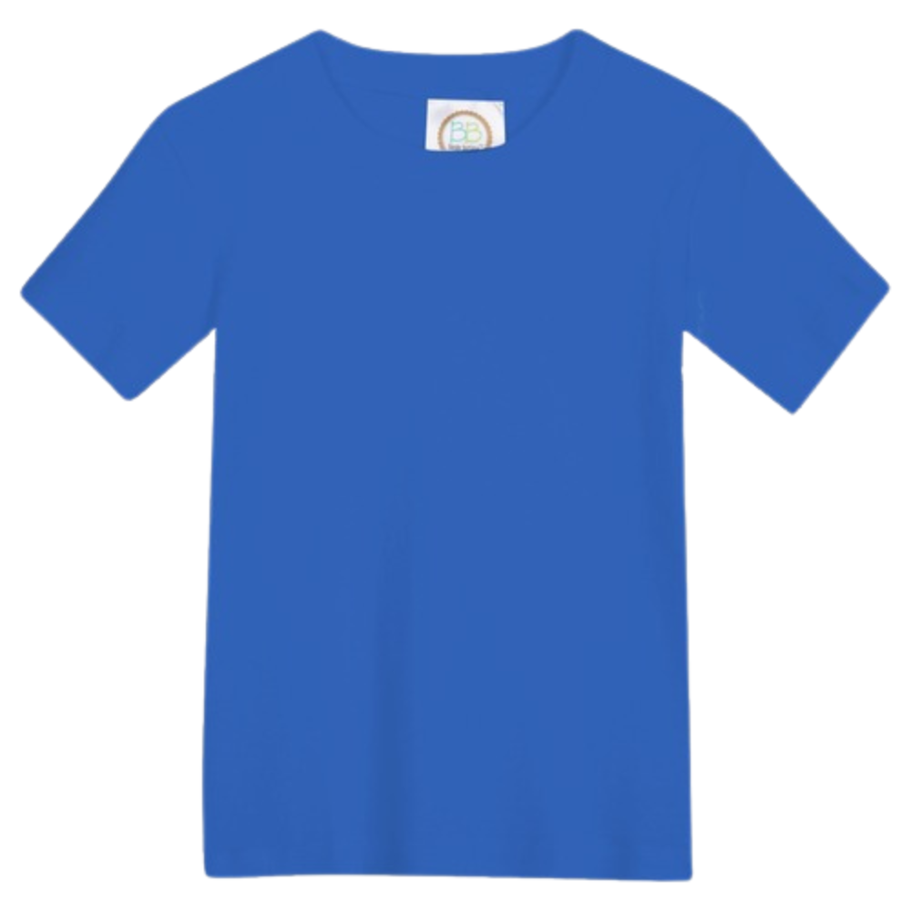 FISHING FLAG PATRIOTIC BOY EMBROIDERED T-SHIRT