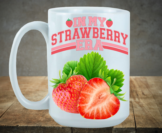 In My Strawberry Era Design Coffee Mug