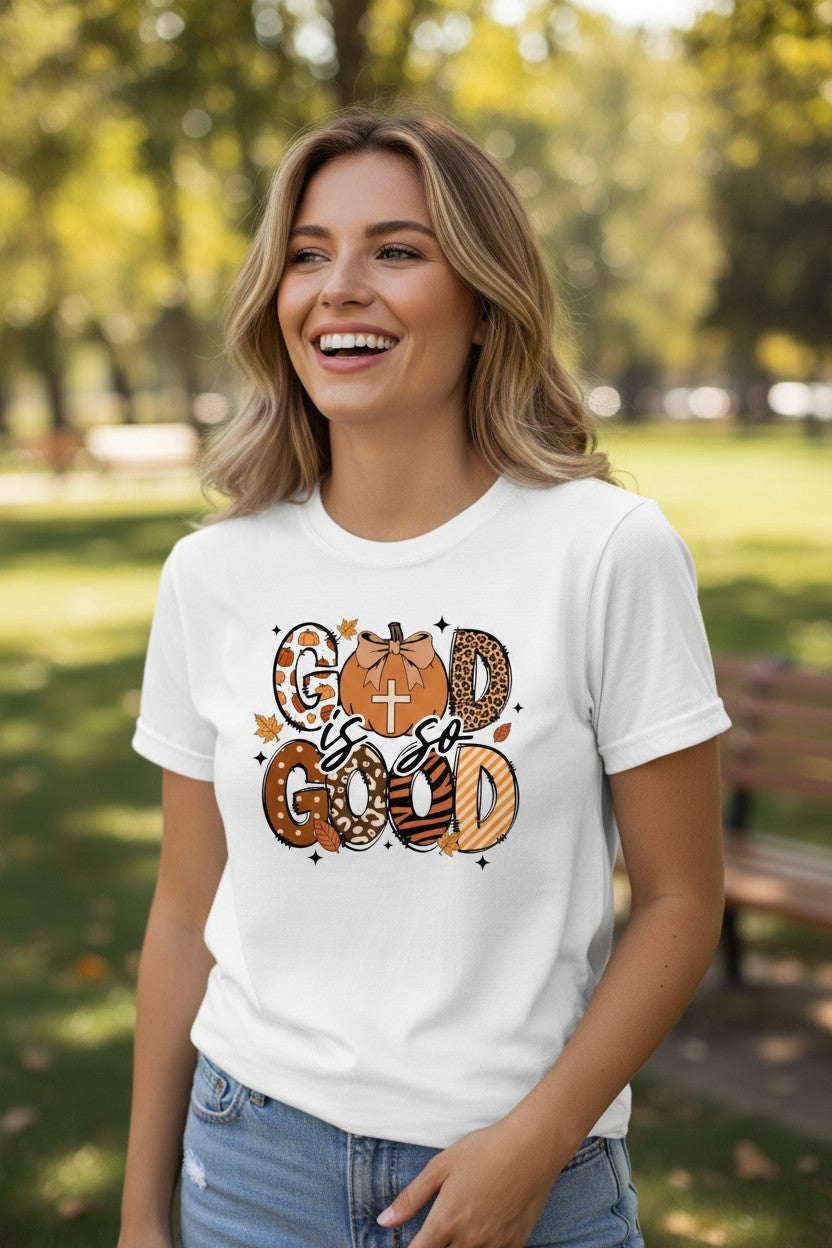 God Is So Good Design Graphic T-Shirt
