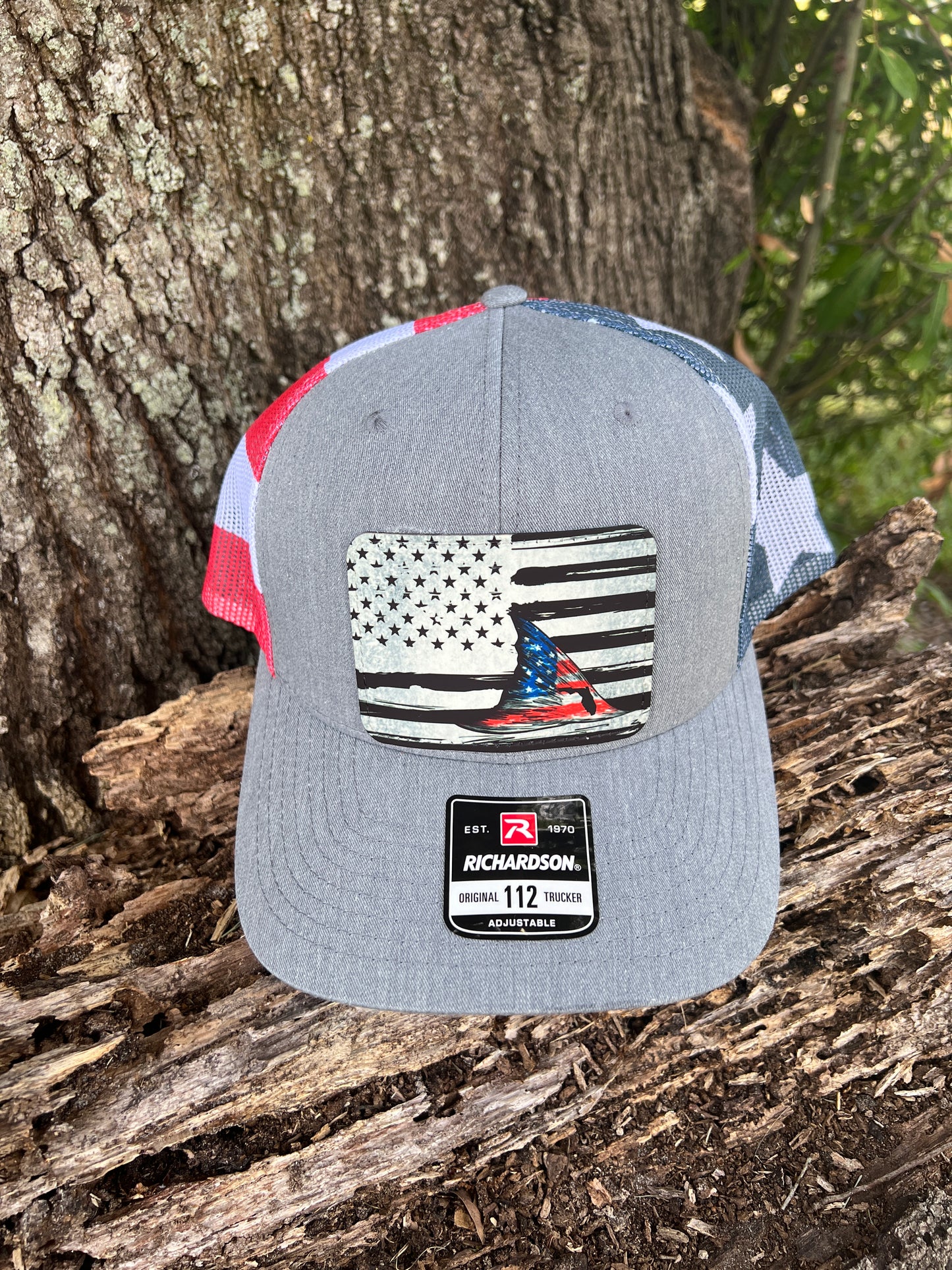 Florida Red Fish Design/American Flag Design/Richardson Cap/Hat