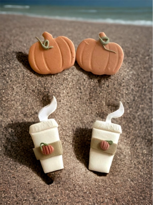 FALL EARRING STUDS