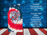 AMERICA PATRIOTIC RETRO TIE DYE TANK