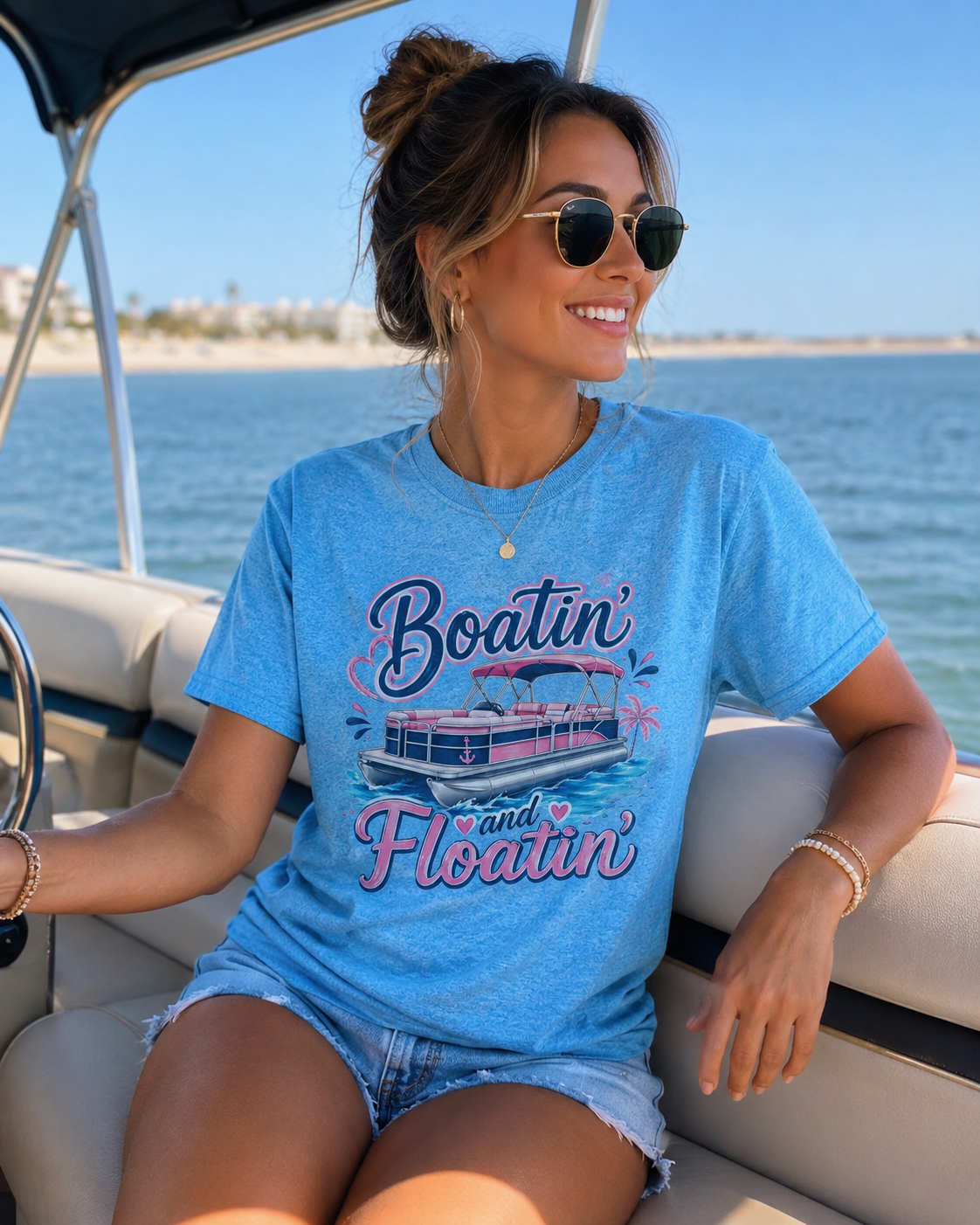 Boatin’ & Floatin’ Graphic Tee