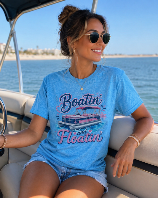 Boatin’ & Floatin’ Graphic Tee