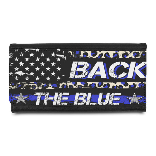 Back The Blue Design/Police Support Design Wallet