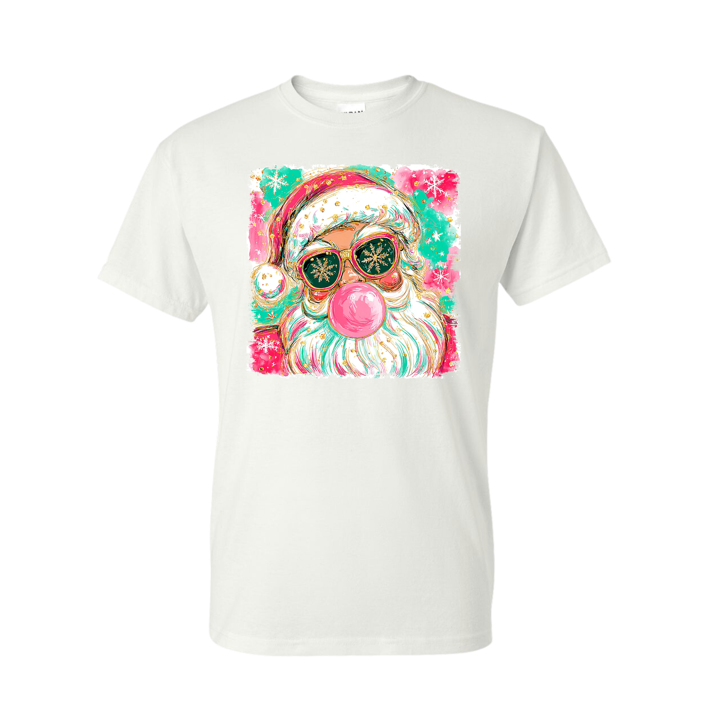 Coquette Santa Design Graphic T-Shirt