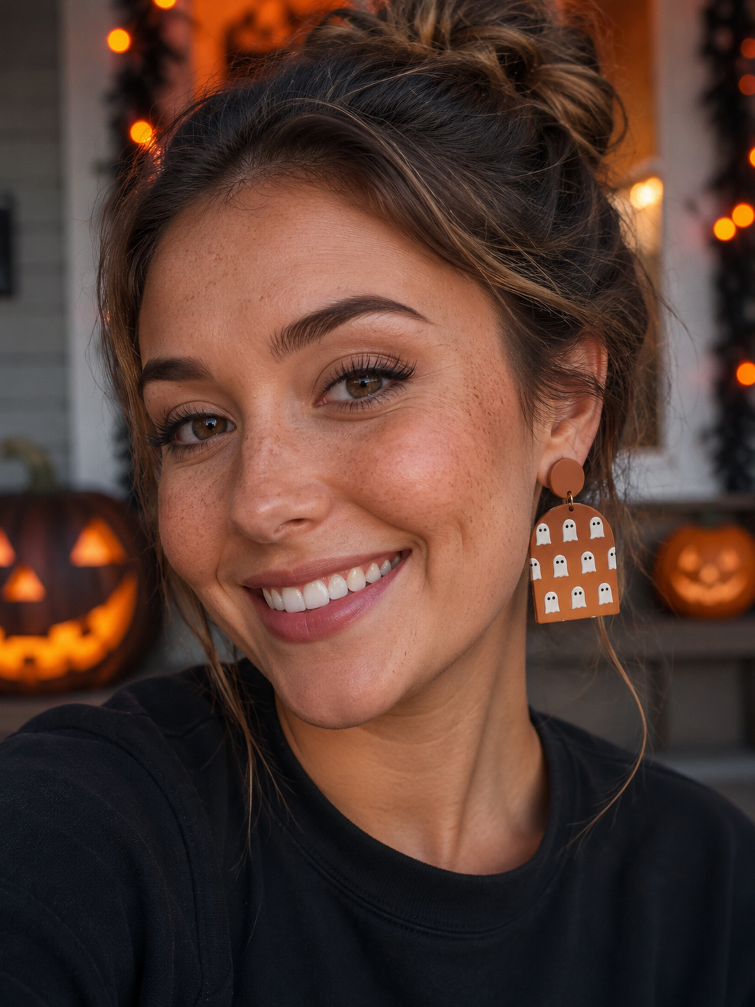 Halloween Ghost Earrings