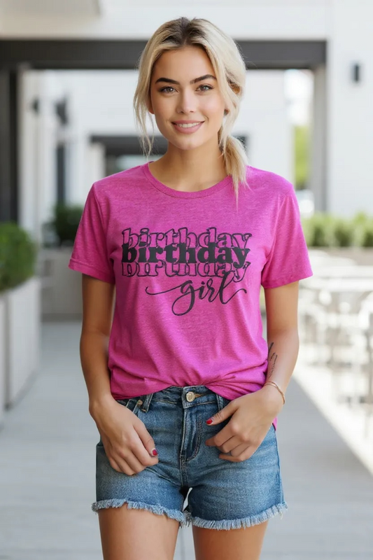 Puff Birthday Girl T-shirt