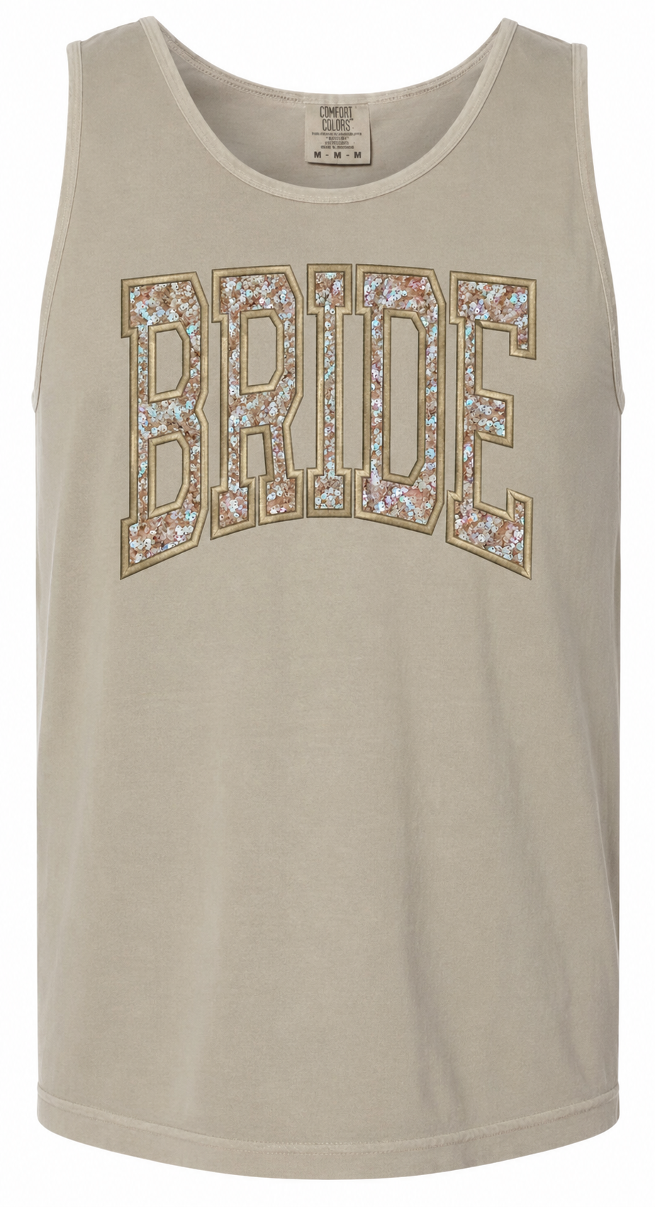 Bride Sequin Appliqué T-Shirt