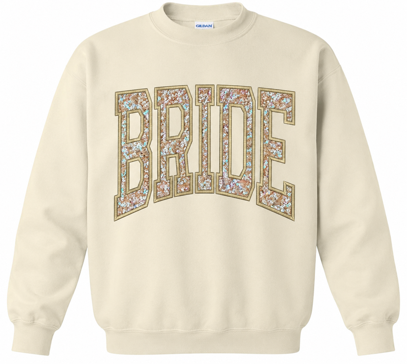 Bride Sequin Appliqué T-Shirt