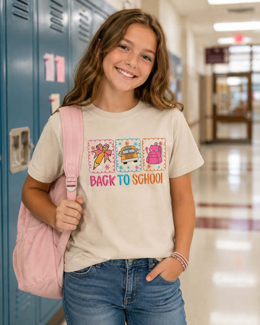 Back to School Youth T-Shirt – Gildan 500B Heavy Cotton Tee