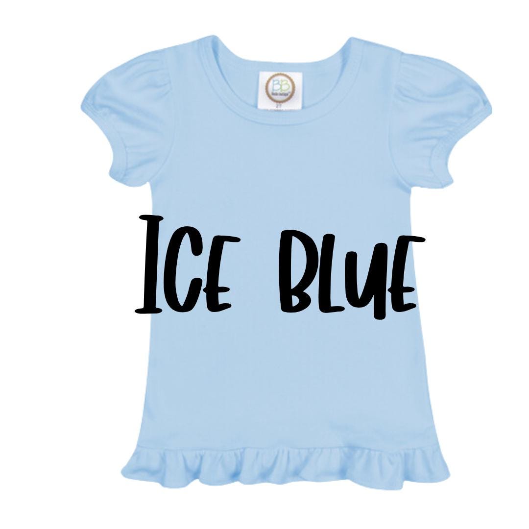 Bow flag patriotic girl embroidered t-shirt