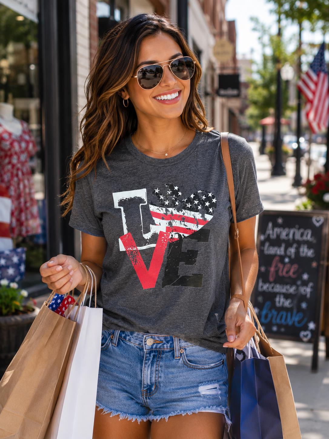 LOVE my Freedom Ladies T-Shirt