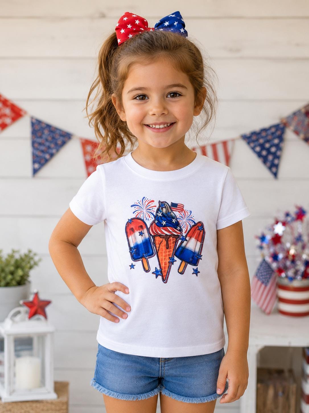 Patriotic Ice Cream TShirt