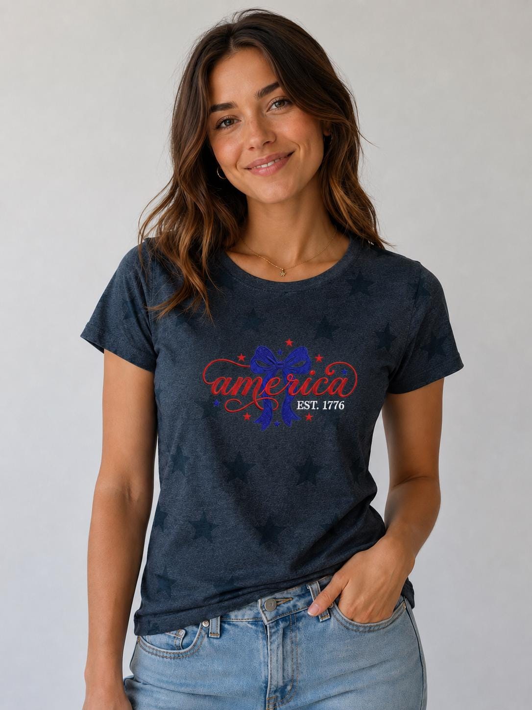 1776 Patriotic Ladies Tee