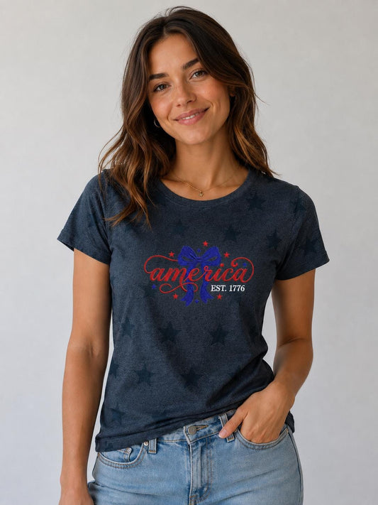 1776 Patriotic Ladies Tee
