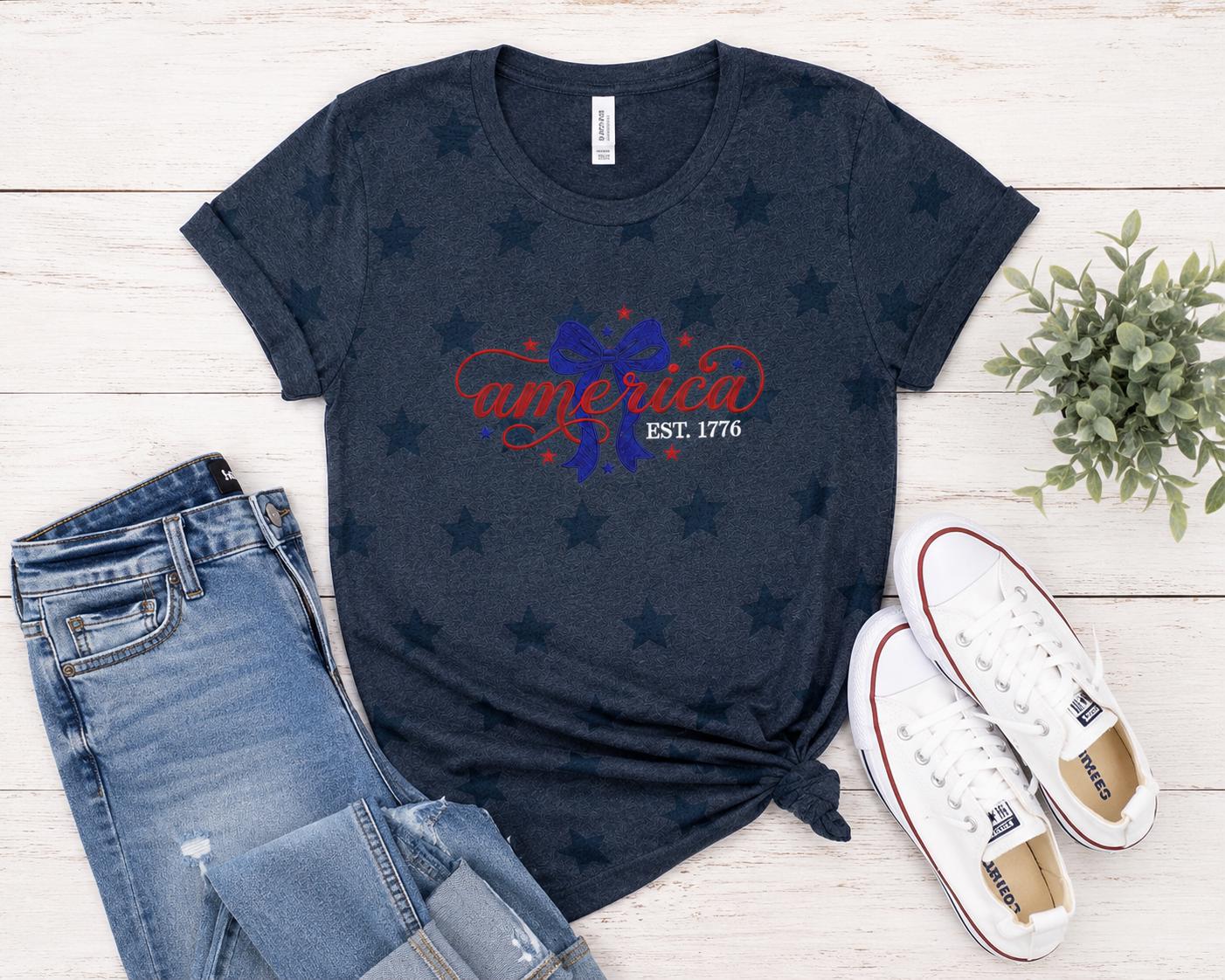 1776 Patriotic Ladies Tee