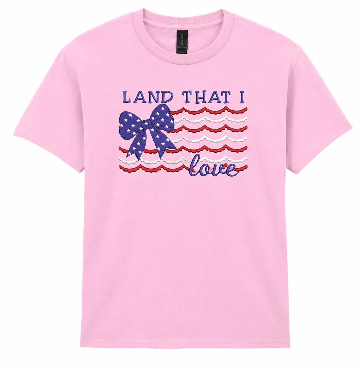 LAND THAT I LOVE PATRIOTIC GIRLS TEE