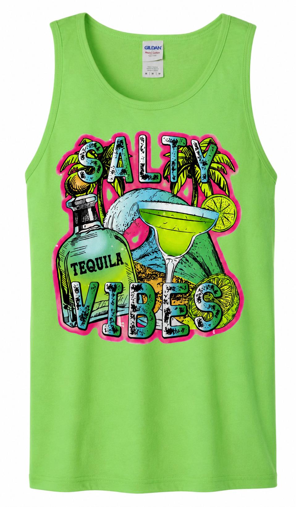 Salty Vibes Ladies Tank Top