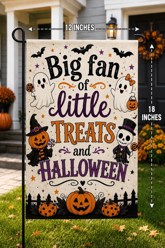 Halloween Garden Flag Decor - Double-Sided Polyester