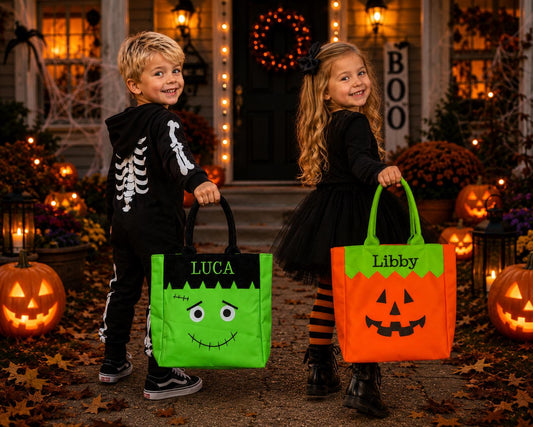 Trick or Treat bags/ Personalized Halloween totes
