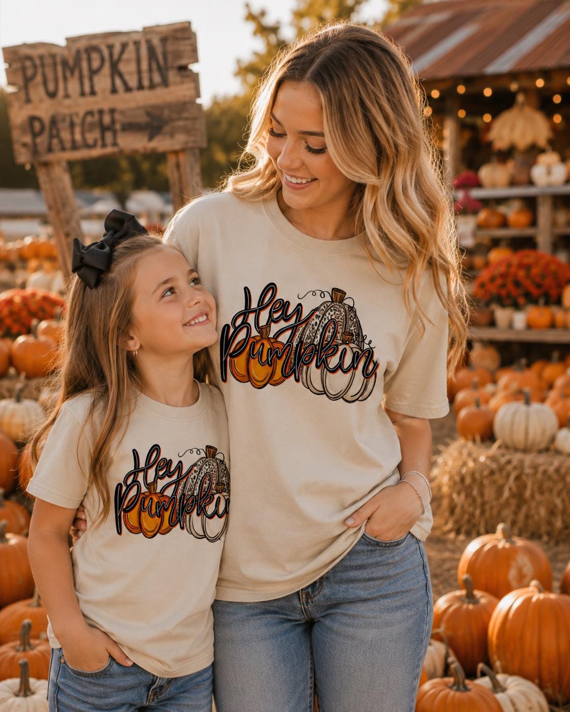 Hey Pumpkin Halloween Graphic Tee and Sweatshirt/Adult And Youth Sizes