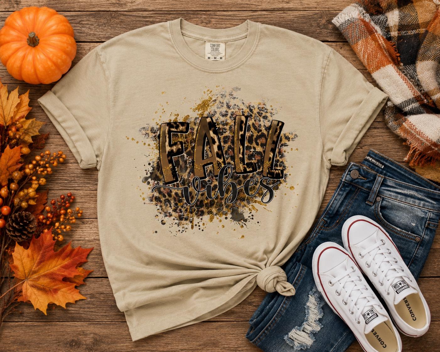 Fall Vibes Ladies T-Shirt