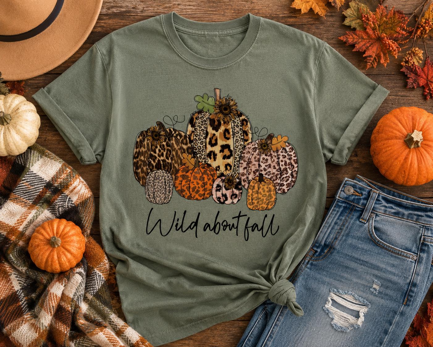 Wild about Fall Ladies T-Shirt