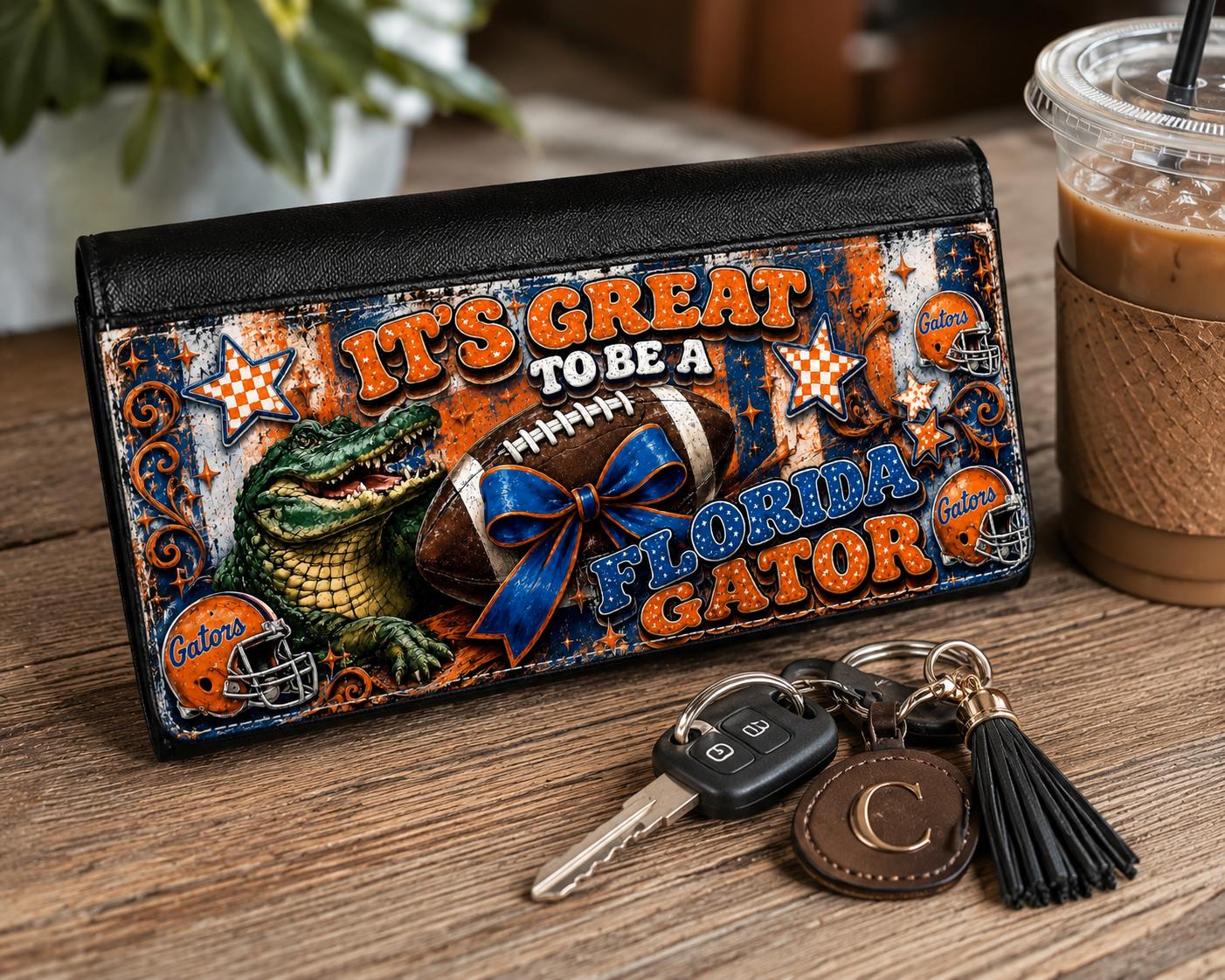 It's Great To Be a Florida Fan Spirit Tri-Fold Wallet