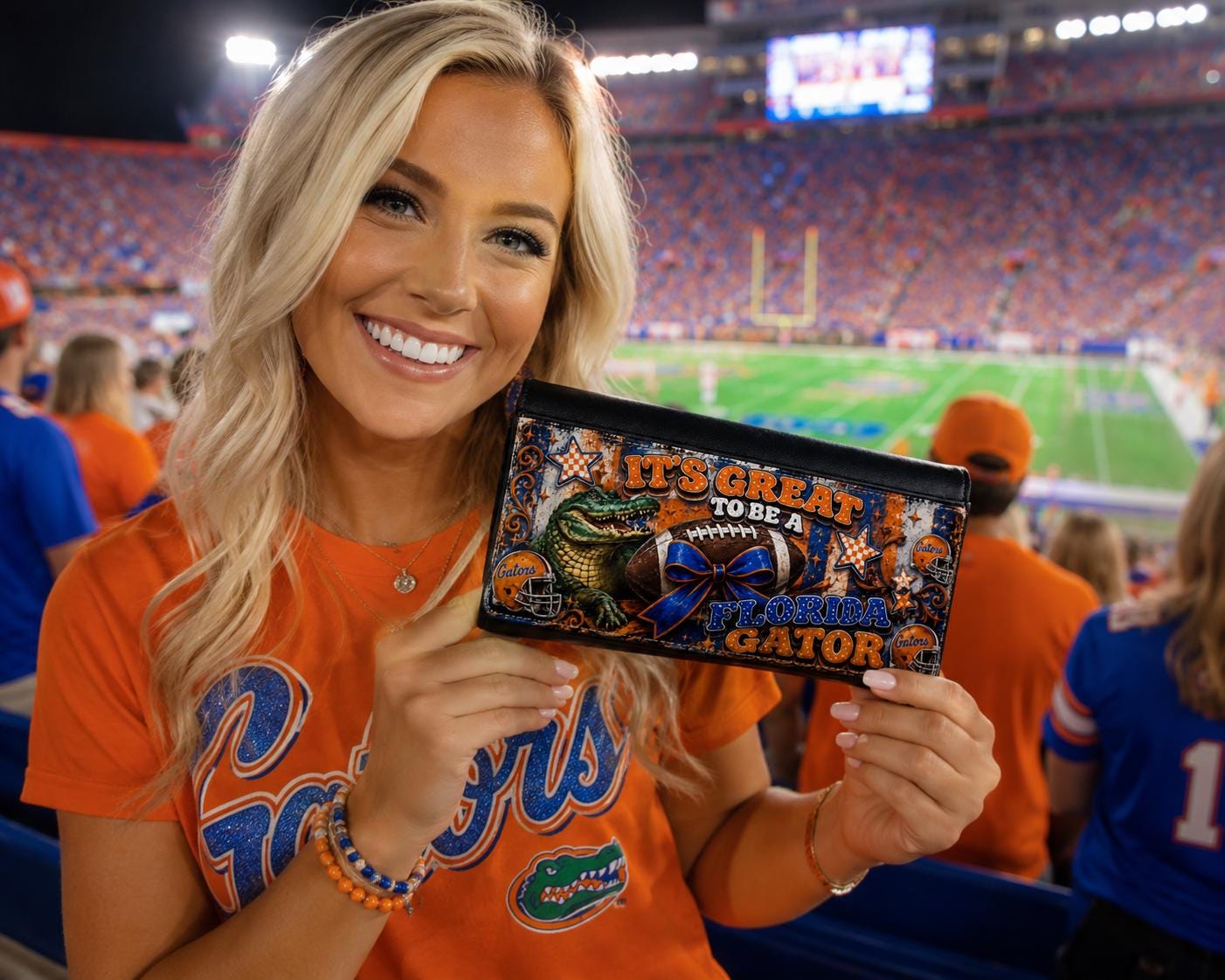 It's Great To Be a Florida Fan Spirit Tri-Fold Wallet