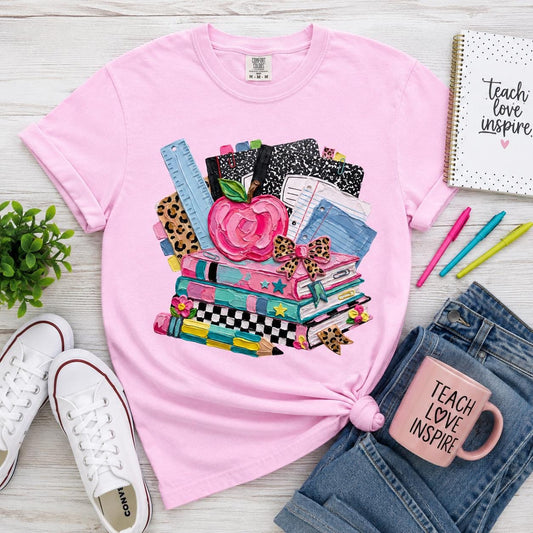 Back to school teacher graphic Tee