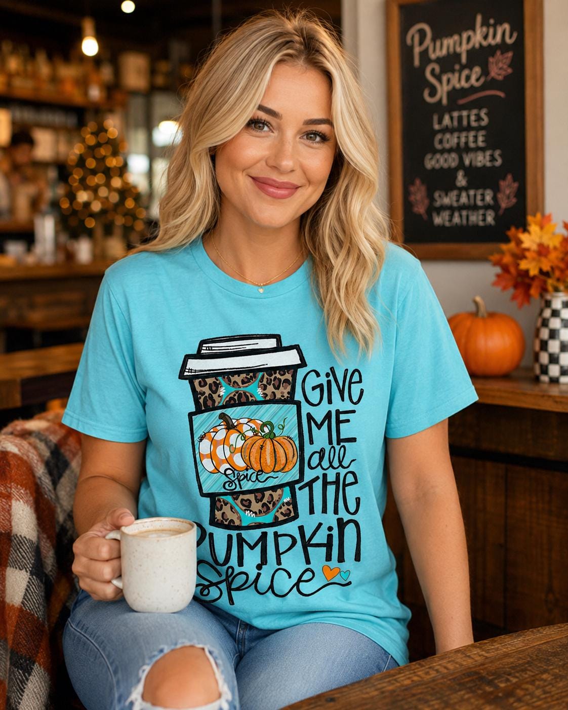 Give Me All the Pumpkin Spice Graphic Tee