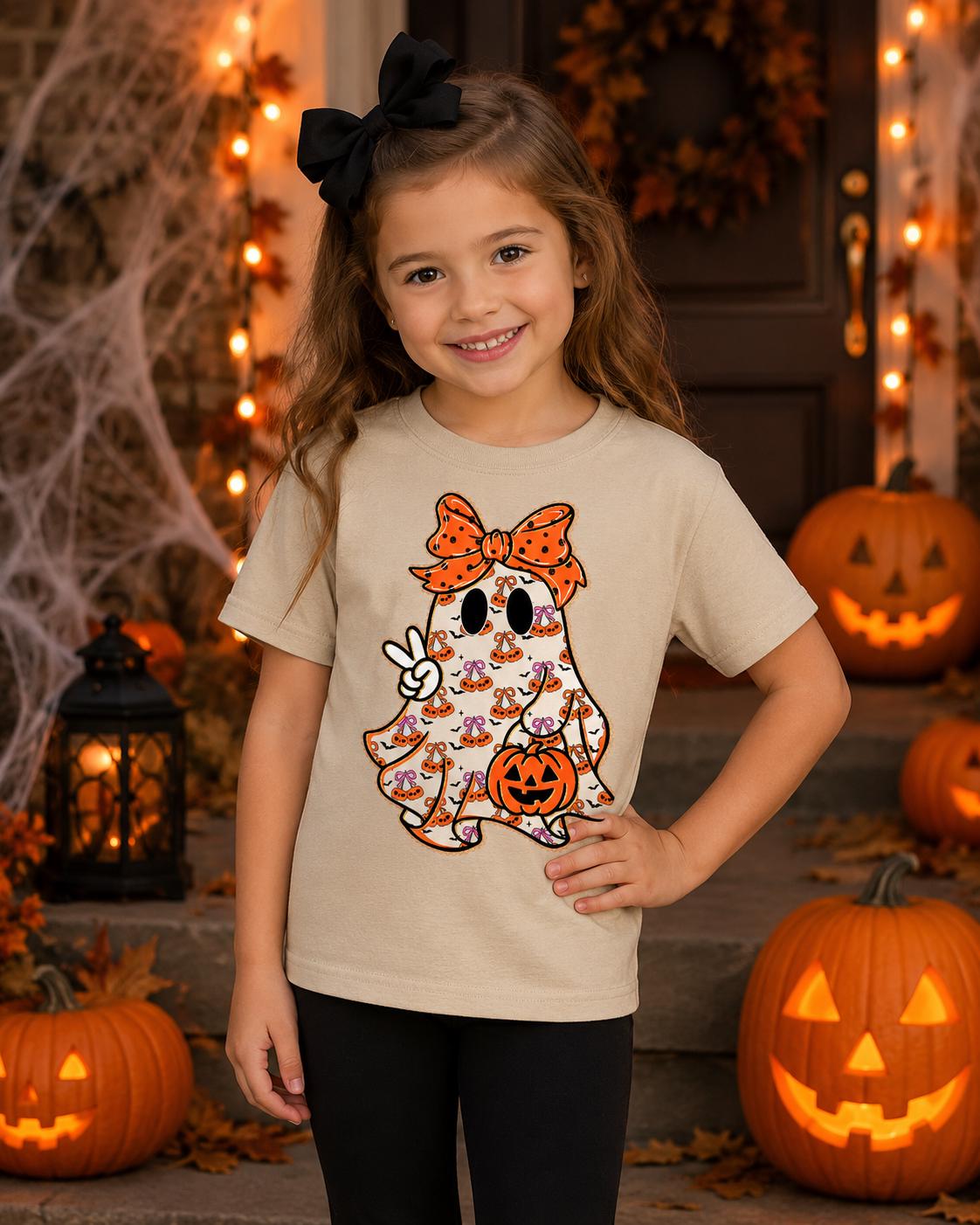 Halloween Ghost Youth Tees