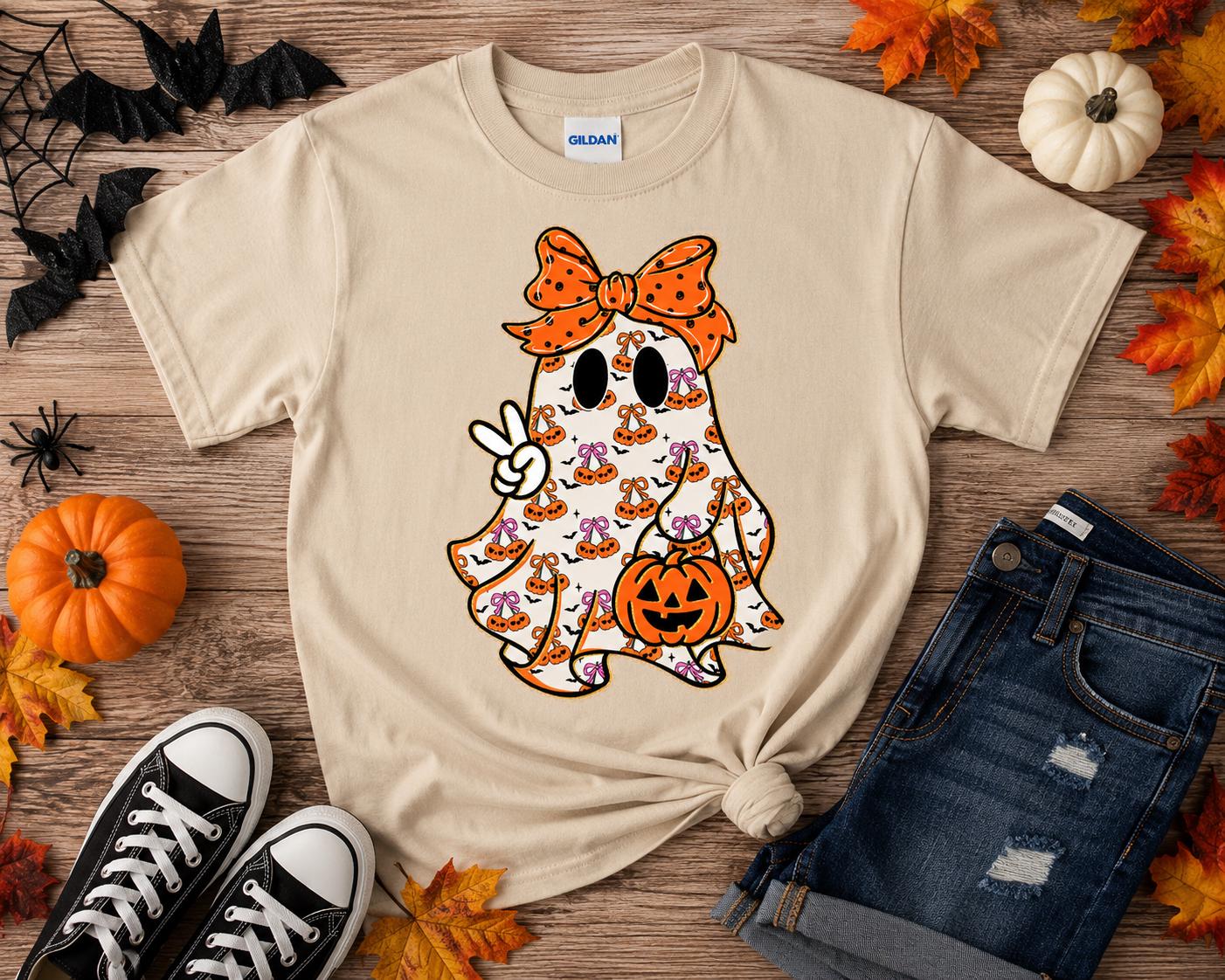 Halloween Ghost Youth Tees