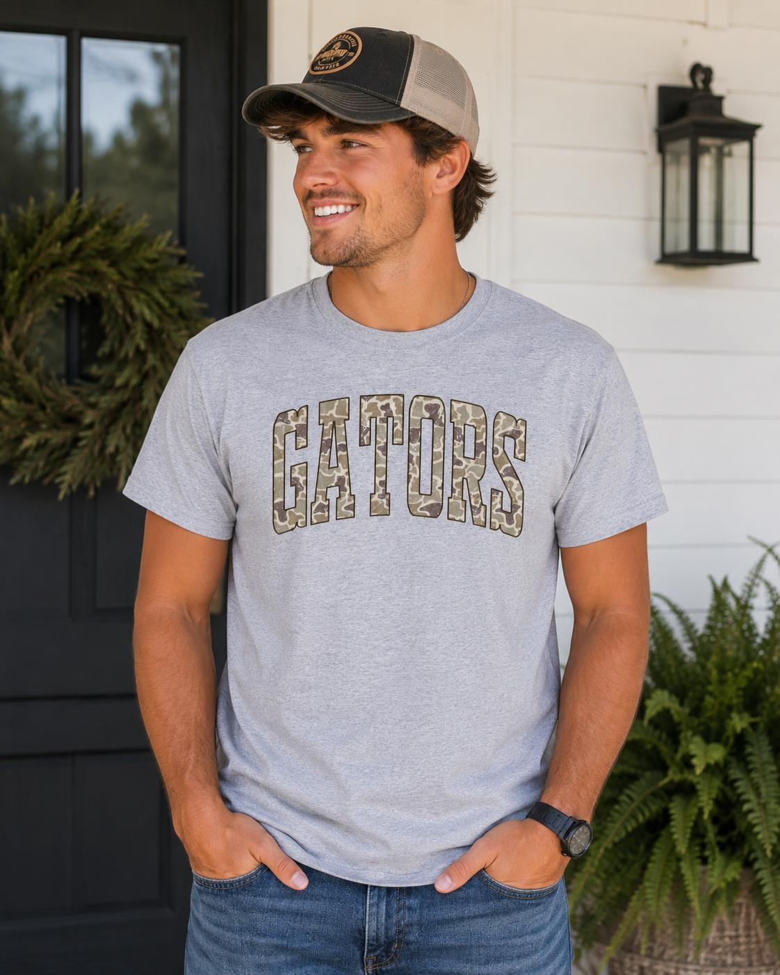Gators Camo Graphic Tee/ Sweatshirt