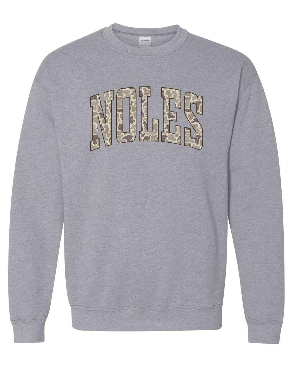 Noles Camo Graphic Tee/ Sweatshirt/His and Hers Matching Sets