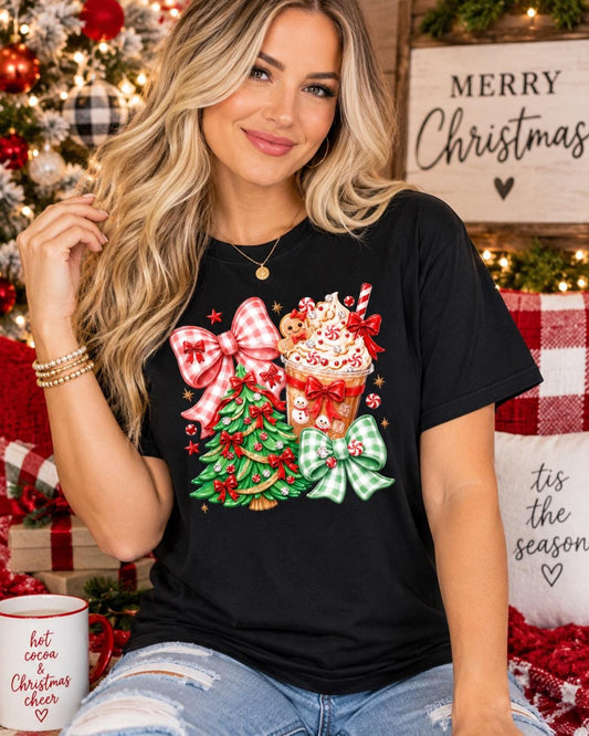 Christmas Coquette Graphic Tee