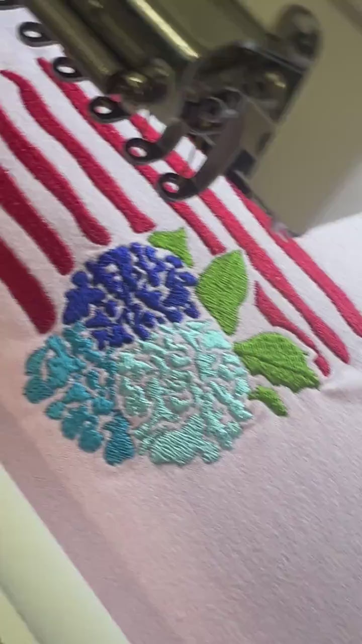 Hydrangea Flag Youth T-Shirt