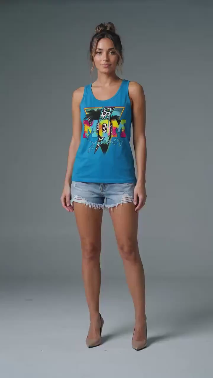 Hot Mom Summer Ladies Tank Top