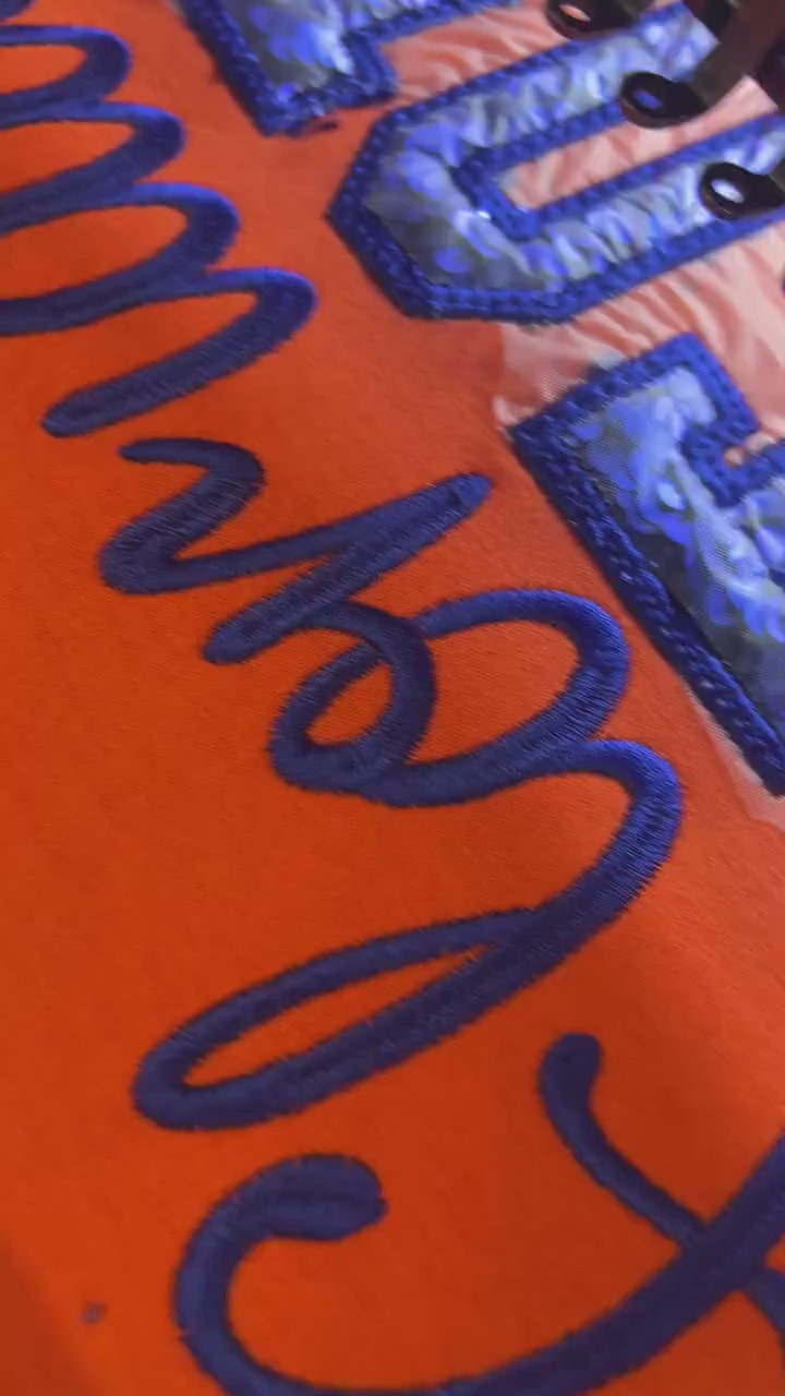 Florida Spirit Tee- SEQUIN MATERIAL APPLIQUE