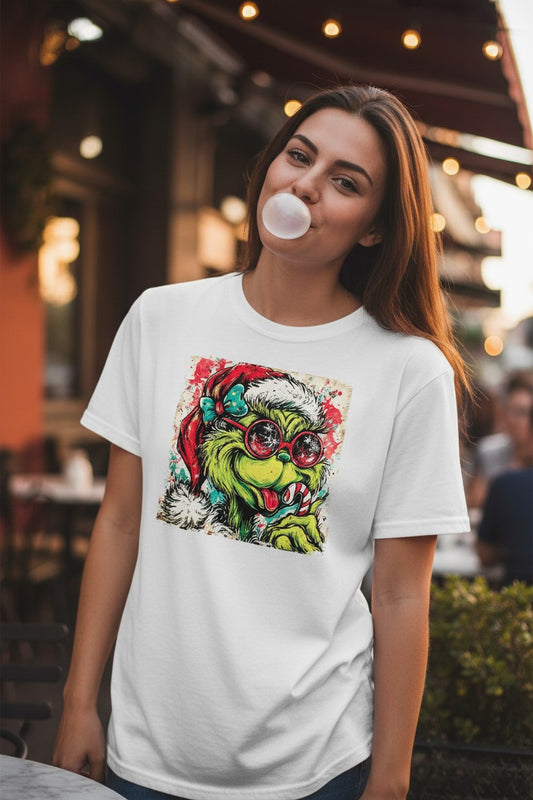 Candy Cane Cutie Design Graphic T-Shirt