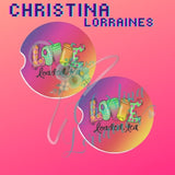 Love Loaded Tea Car Coasters-Sold Individually